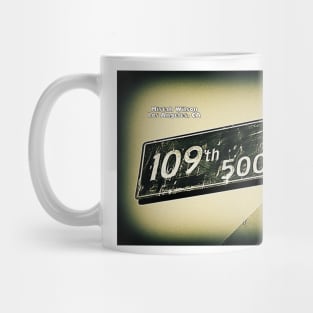 109th Street, Los Angeles, California by Mistah Wilson Mug